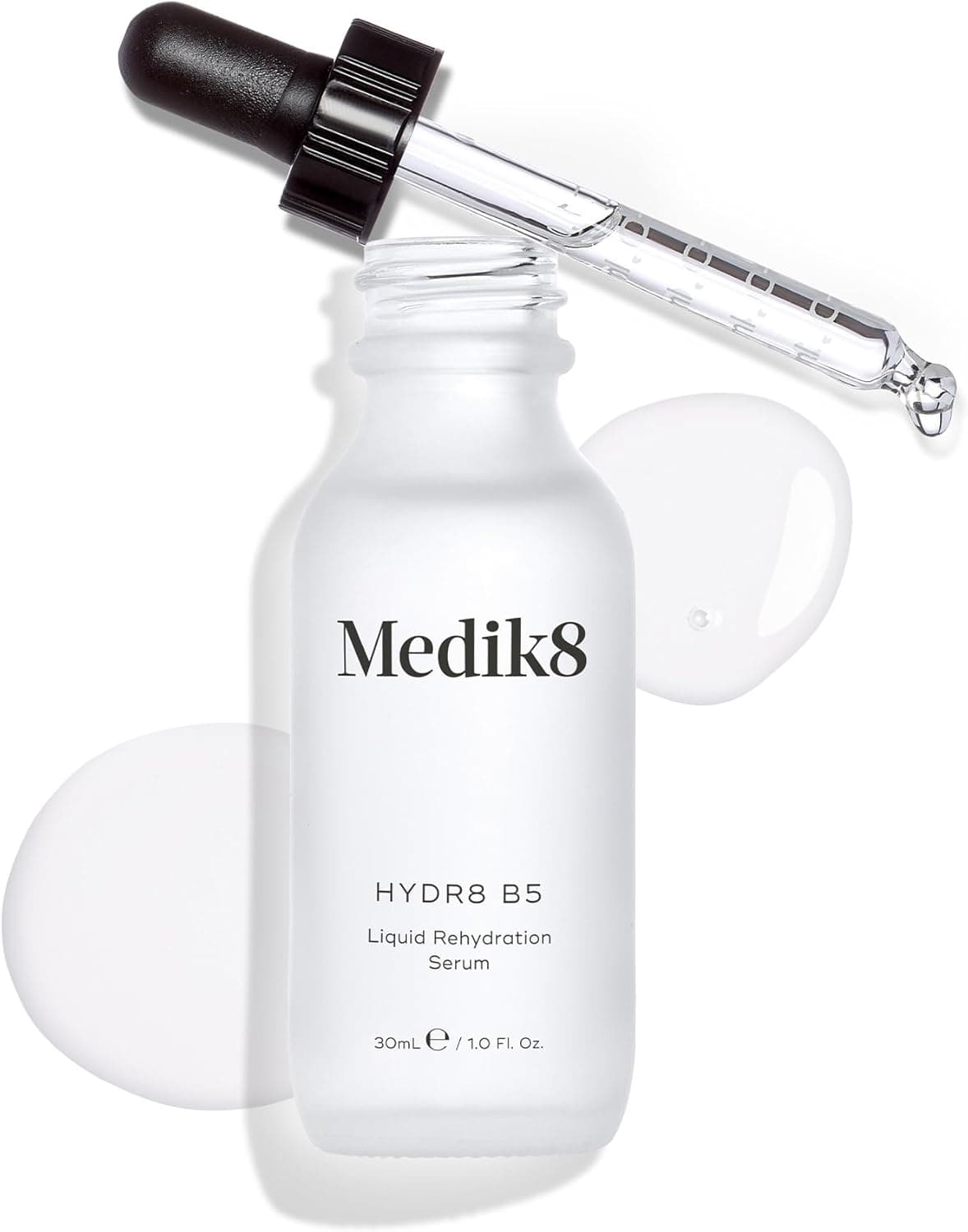 Medik8 Hydr8 B5 Liquid Rehydration Serum With Hyaluronic Acid Replenishes Smooths Plumps Skin Ideal For Normal to Sensitive Skin Types 30ml