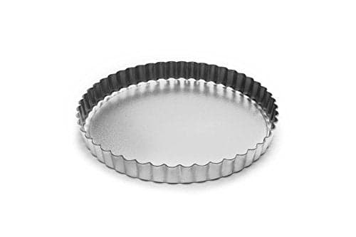 Fox Run Round TartletQuiche Pan with Removable Bottom TinPlated Steel 8Inch