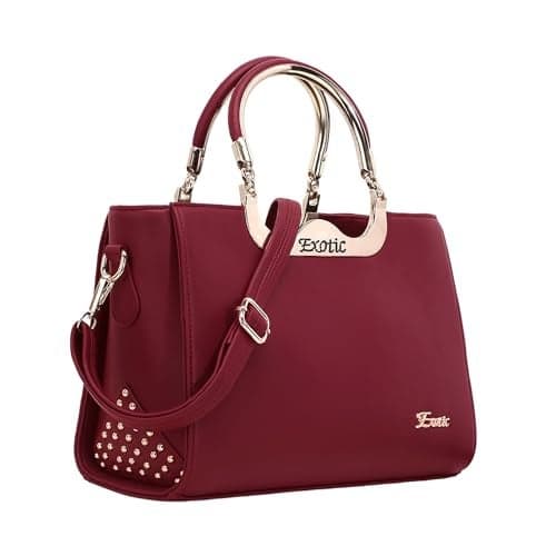 EXOTIC ® Women’s Hand Bag (Maroon)