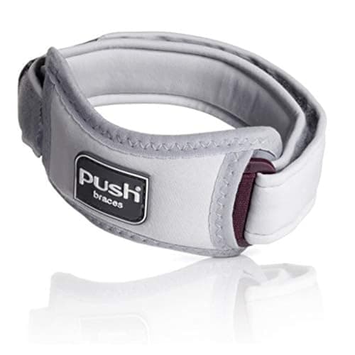 PUSH med Patella Brace for Knee Pain. Precise, Comfortable Pressure on Patella Tendon. Relief for Patella Pain, Jumper's Knee, and Osgood Schaltter's Disease
