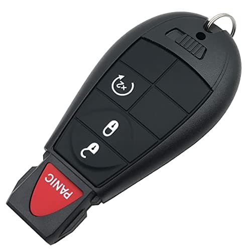 Horande Replacement Key Fob Cover Case fit for 20132018 Dodge Ram 1500 2500 3500 Keyless Entry Remote Key Fob Shell GQ453T