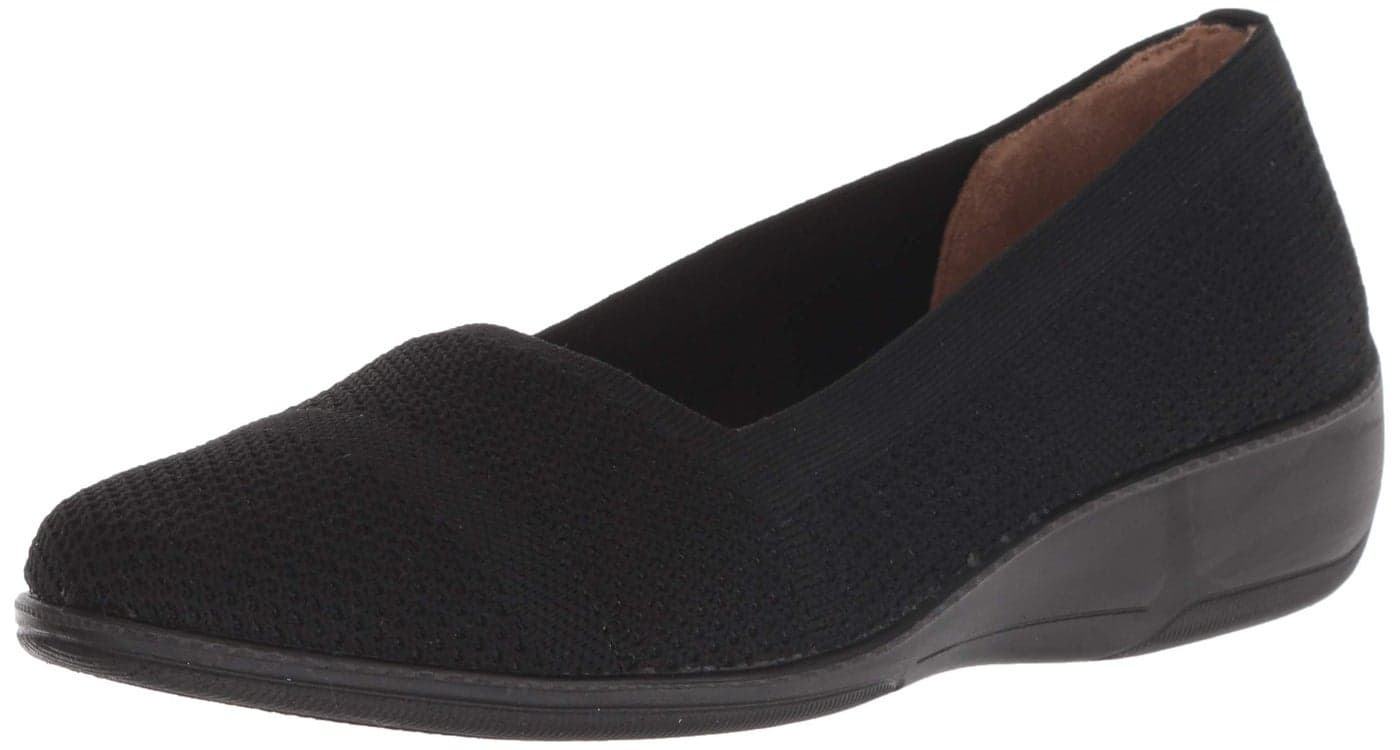 LifeStride Women's IMMY Shoe, black, 8.5 W US
