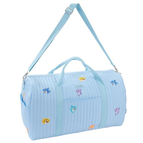 GoBabyMart Women’s Travel Duffel Bag – Large Weekender & Overnight Travel Bag with Wet Pocket, Carry-On Friendly, Ideal as Hospital or Maternity Bag for Labor and Delivery