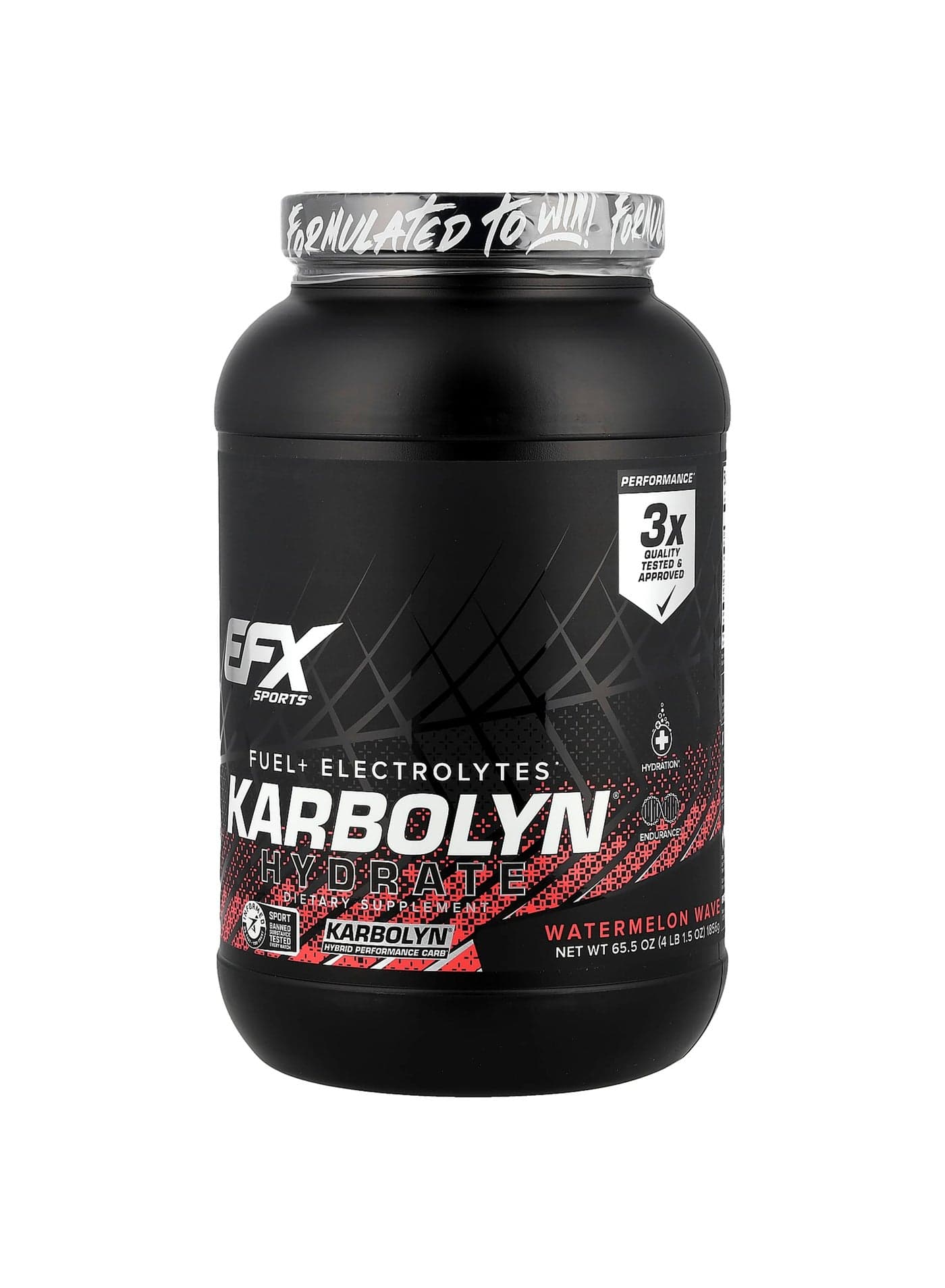 Karbolyn® Hydrate, Watermelon Wave, 4 lb 1.5 oz (1,856 g)