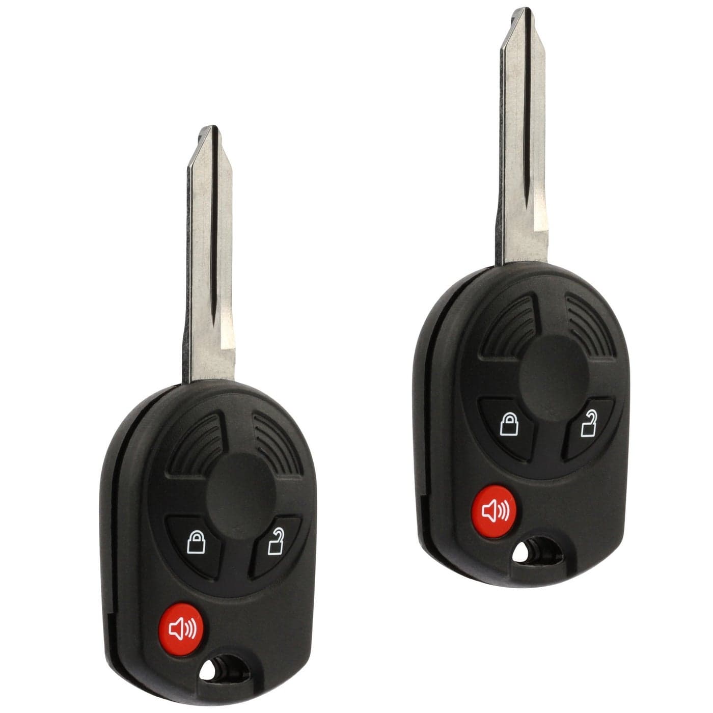 Key fits Ford Edge Escape Expedition Explorer F150 Flex Ranger Windstar Fob Keyless Entry Remote OUCD6000022 Set of 2 Guaranteed to Work