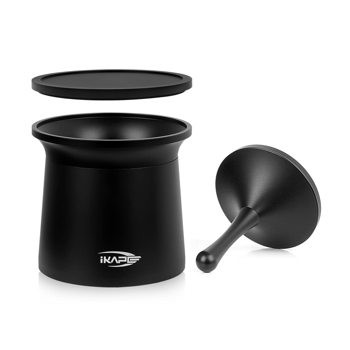 IKAPE 51mm Espresso Powder Receiver Cup Coffee Powder Receiver Container Suitable for 51mm Portafilters