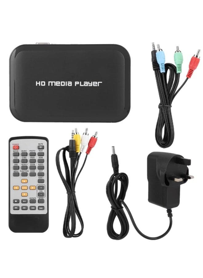 HDD Player Mini Full HD 1080P H.264 MKV HDD HDMI-Compatible Media Player Center USB OTG SD AV TV AVI RMVB RM M3