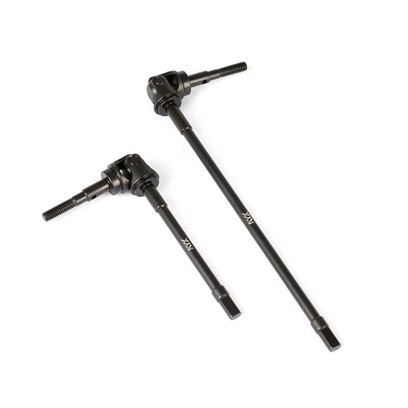KYX Racing Hardened Steel Front Axle CVD Drive Shafts Upgrades Parts Accessories for 1/10 RC Crawler Car Axial Wraith