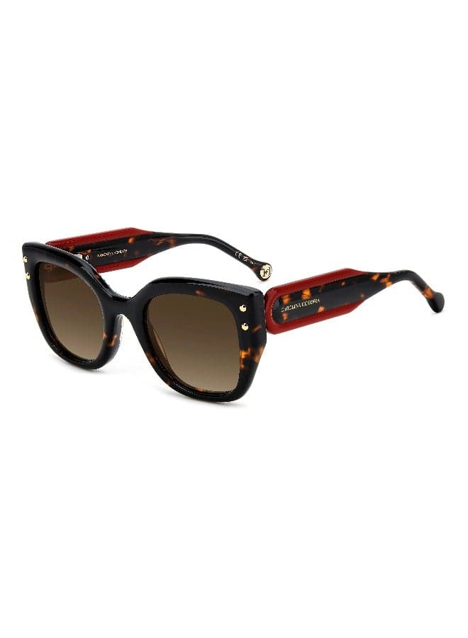 CH 0312/S 086 Women's Full Rim Square Sunglasses