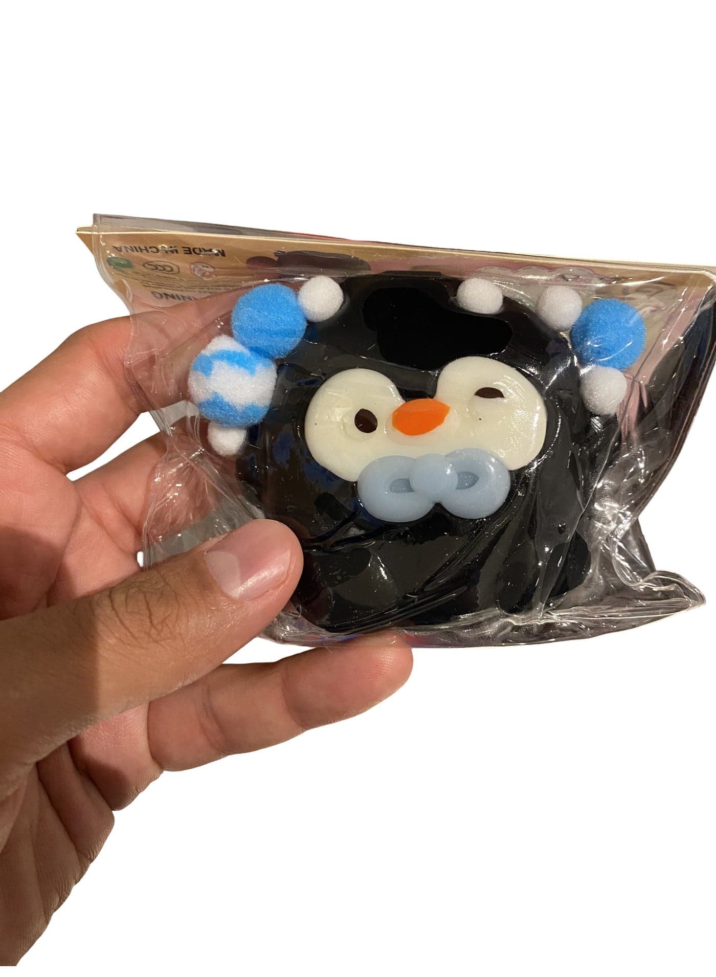 2 Pack squishy pinch stretchy penguin design Sensory Toys, Stretchy Squishy Ball Fidget Toys for kids, Squeeze Toys for Stress Relief