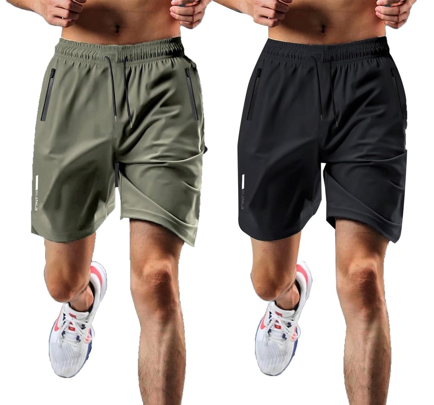 Lymio Men Shorts || Men Casual Polyester Shorts || Available in Combo Pack of 2 (Shorts-25-28-Pista-Black-XL)