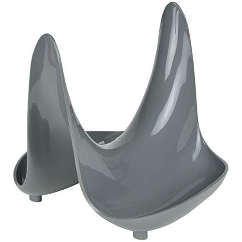 Hutzler Spoon Rest pot lid stand, one size, Gray