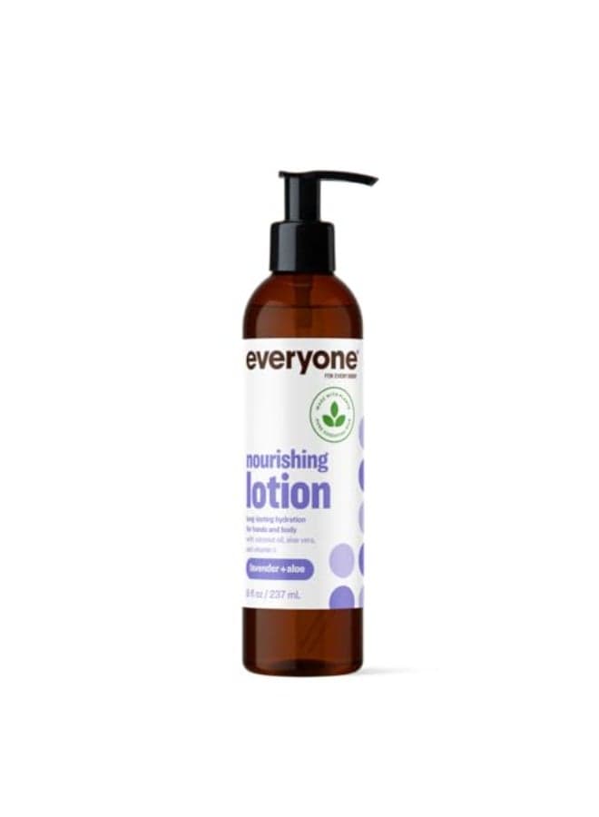 Everyone Nourishing Lavender Aloe Lotion 8 FZ