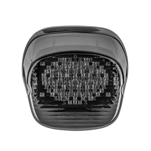 Eagle Lights Strobing LED Brake Light for Harley Davidson Motorcycles with Bottom License Plate Window - Smoked