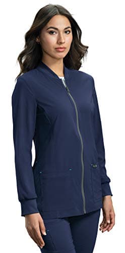 KOI Basics 450 Women's Andrea Scrub Jacket (Navy, Small)
