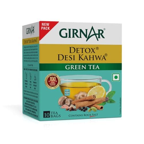 Girnar Detox Green Tea 10 Sachet Pack