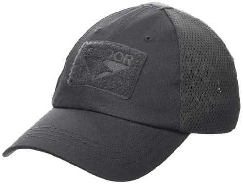 Condor Mens Fitted Mesh Tactical Cap, Graphite
