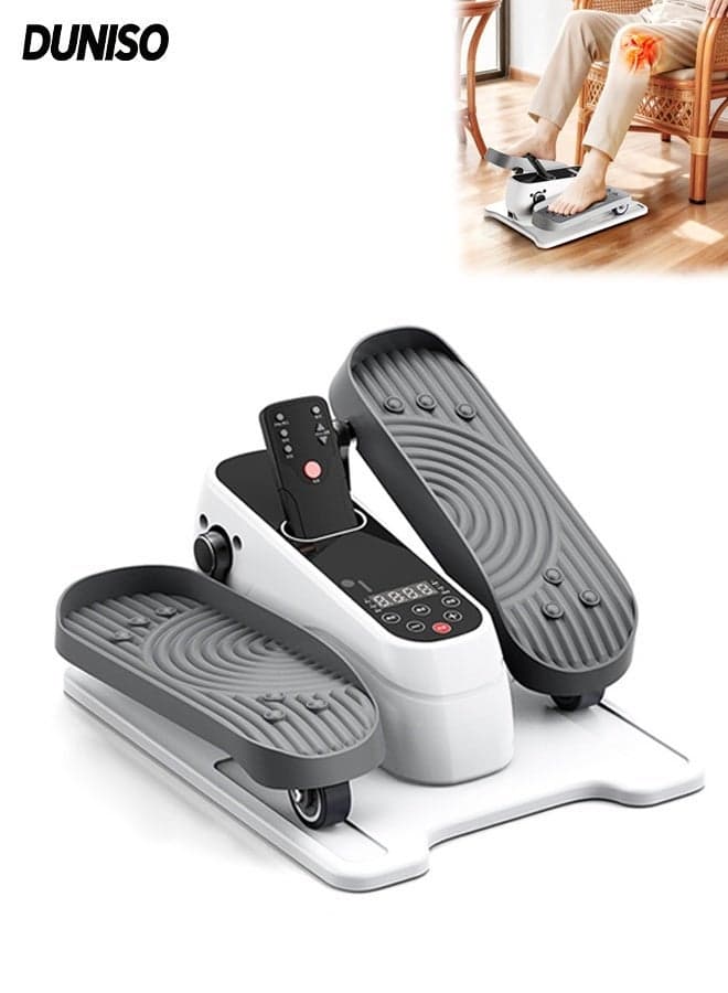Under Desk Elliptical Machine,Electric Pedal Exerciser for Seniors, Mini Elliptical Stepper with 12 Resistance Levels,Low Noise, Speed Quiet and Portable,Fit for Home and Office