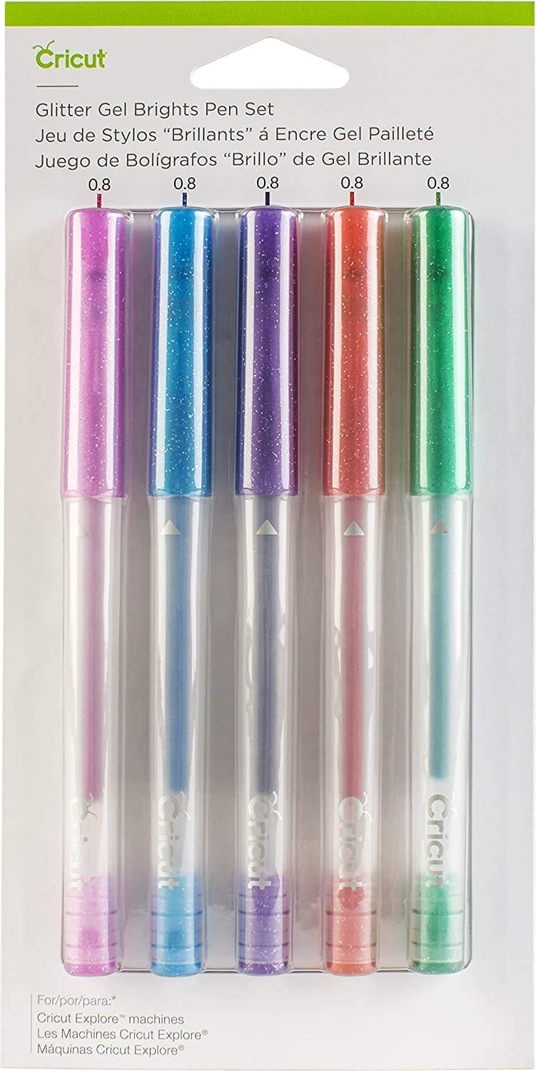 Cricut Glitter Gel Pen Set Brights 2004026