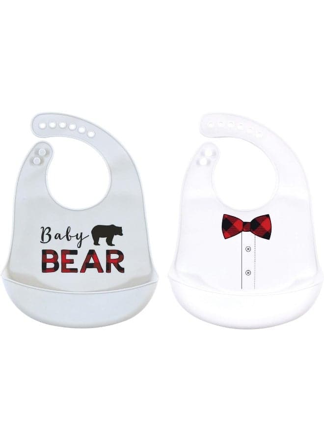 Little Treasure Unisex BabySilicone Bibs