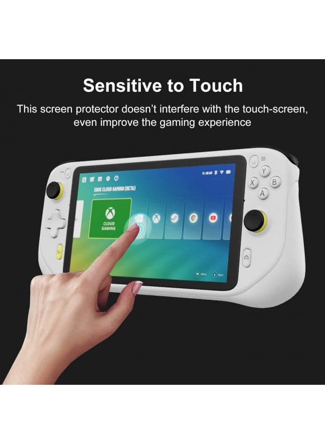 KUSTOMAZING Screen Protector for Logitech G Cloud Gaming Handheld Console - Ultra HD Tempered Glass/Precise Control/Anti-Scratch/Anti-Fingerprint/Easy Installation with Kit - 2 Packs