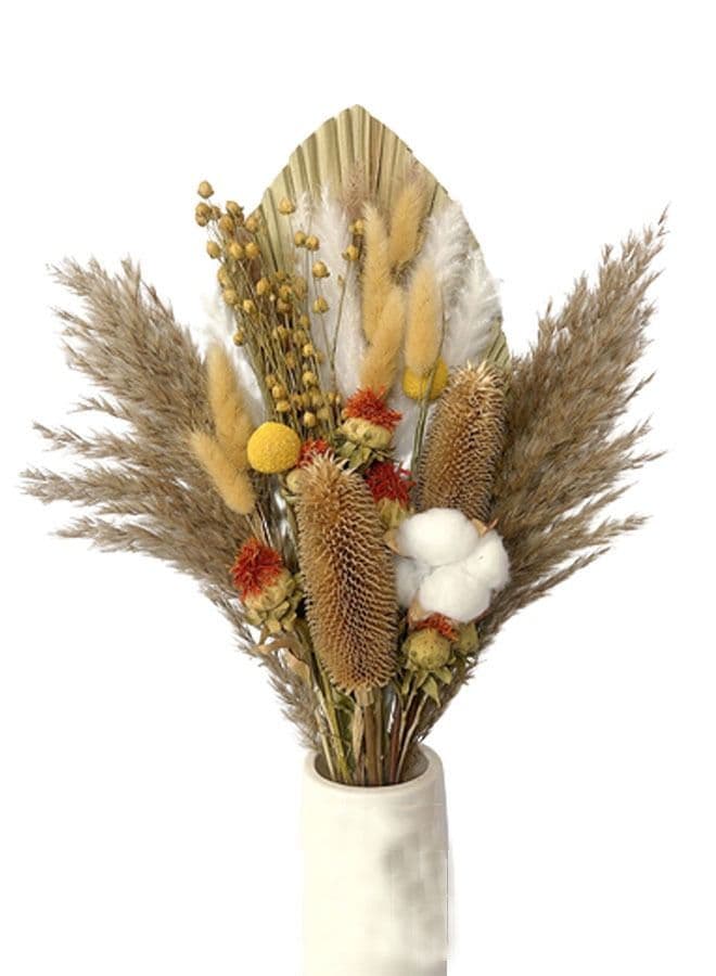 Natural Dried Flower Bouquet For Living Room Balcony Wedding Party