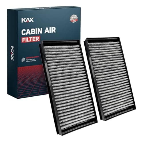 KAX HEPA Cabin Air Filter with Activated Carbon CF10936 Replacement for BMW X5 2007 2008 2009 2010 2011 2012 2013 2014 2015 2016 2017 2018 2019 X6 20082019 Passenger Compartment Air Filter 1Set