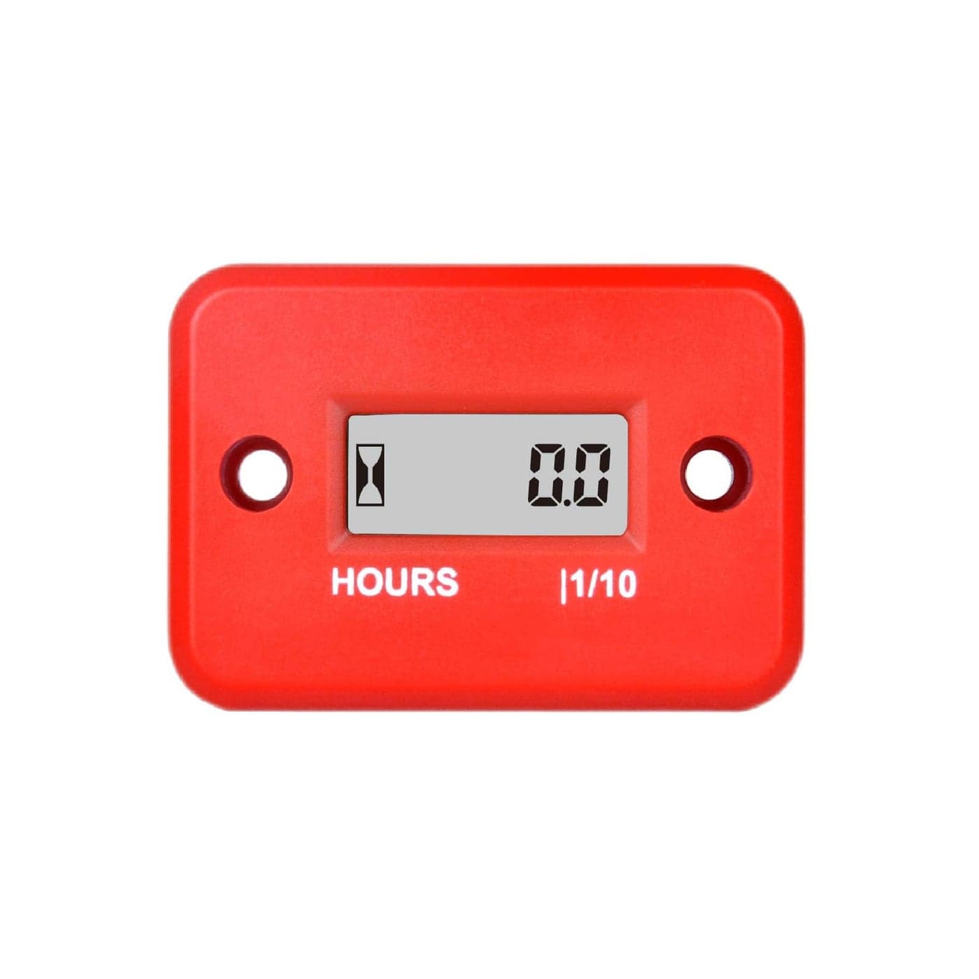 Runleader Digital LCD Maintenance Hour Meter for Small EngineWaterproof DesignApplicable to Gas Engine Powered Lawn Mower Generator Compressor Motorcycle ATV Outboard Motor Chainsaw etc