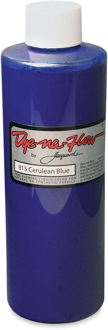 Jacquard DyeNaFlow Fabric Color Cerulean Blue 8 oz Bottle
