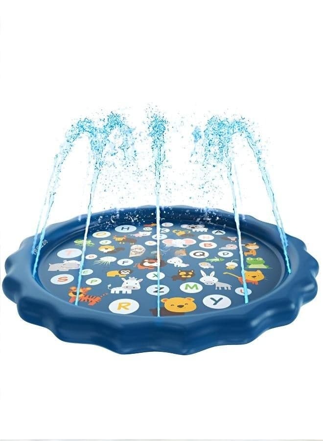 Kids' Inflatable Sprinkler Splash Pad; Outdoor Water Play Mat