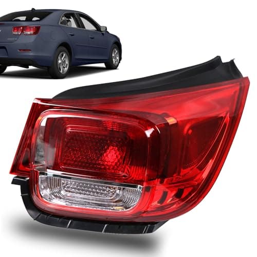 Lochnchn Tail Light Compatible with 2013 2014 2015 Chevy Malibu LT LS Eco,Limited 2016 Rear Taillight Assembly Brake Lamp Right Passenger Side Replace 23294319