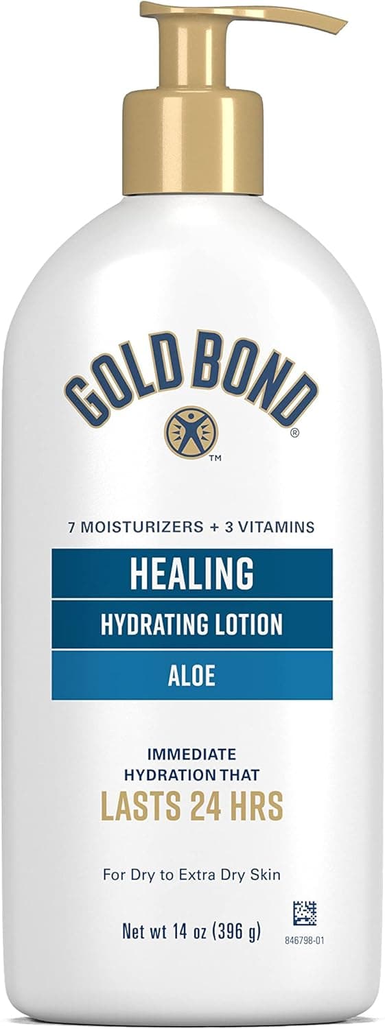 Gold Bond Ultimate Healing Skin Therapy Lotion with Aloe 14 oz NonGreasy Hypoallergenic