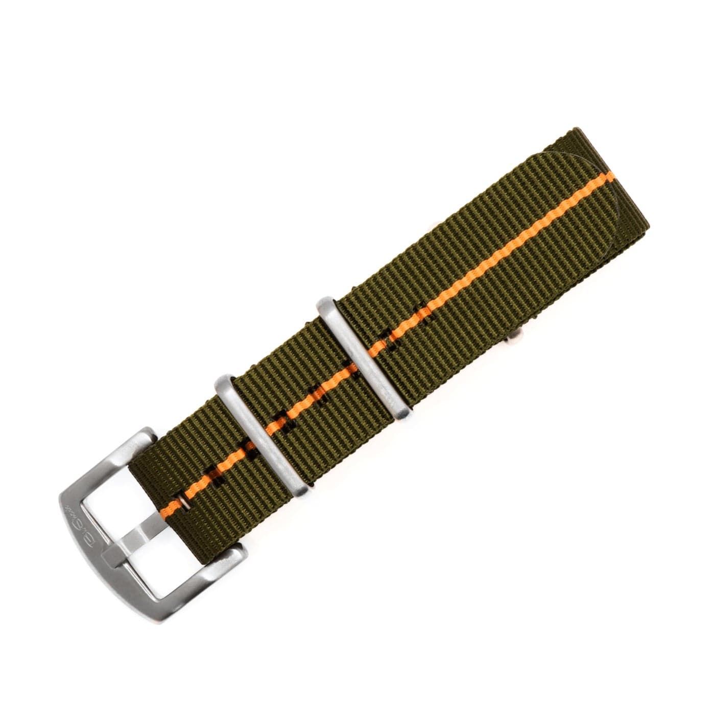 BluShark Original Collection MilitaryStyle Waterproof Watch Strap Fits All Timepiece Brands Durable Nylon Wristwatch Accessories with Stainless Steel Buckle Botanical 20mm