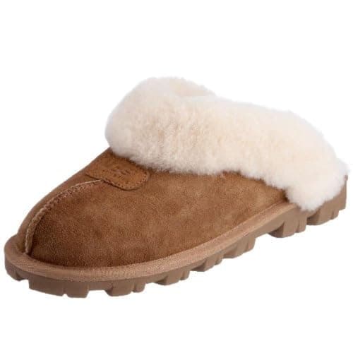 UGG Women's Coquette Slipper, Chestnut, 10