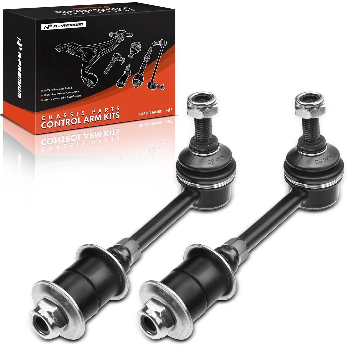 APremium 2 x Rear Sway Bar Links Stabilizer Bar Links Compatible with Hyundai Accent 20002006