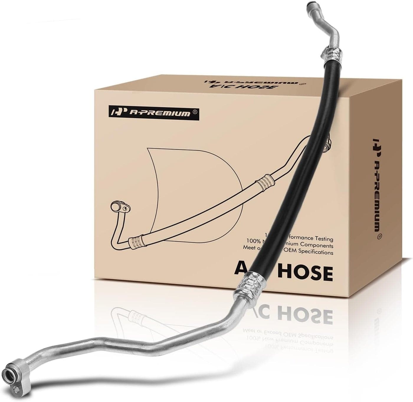 A-Premium A/C Suction Line Hose Assembly for Honda Accord