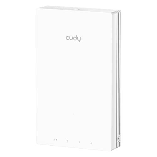 Cudy AP3000 Wall WiFi 6 AX3000 inWall Wireless Gigabit Access Point Support OFDMA MUMIMO Beamforming PoE Powered Cudy App Control or Web Configuration