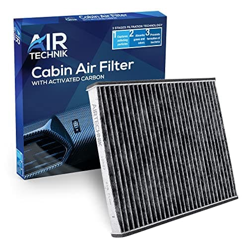 AirTechnik CF10562 Cabin Air Filter w/Activated Carbon | Fits 2001-2005 Lexus GS300/GS430, 2001-2006 LS430, 2002-2010 SC430-87139-50030