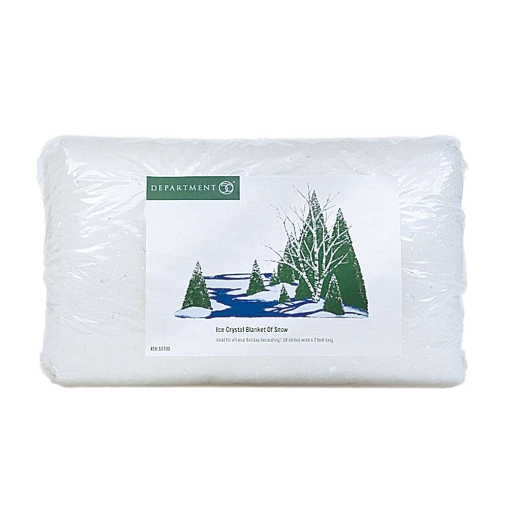 Department 56 Accessories for Villages Ice Crystal Blanket of Snow Accessory White Packaging may vary