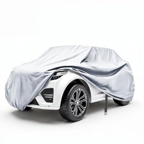 Large Kids RideOn Toy Car Cover Outdoor Wrapper Resistant Protection for Electric Battery Powered Children Wheels Toy VehiclesUniversal Fit Water Resistant UV Rain Snow Protection Silver