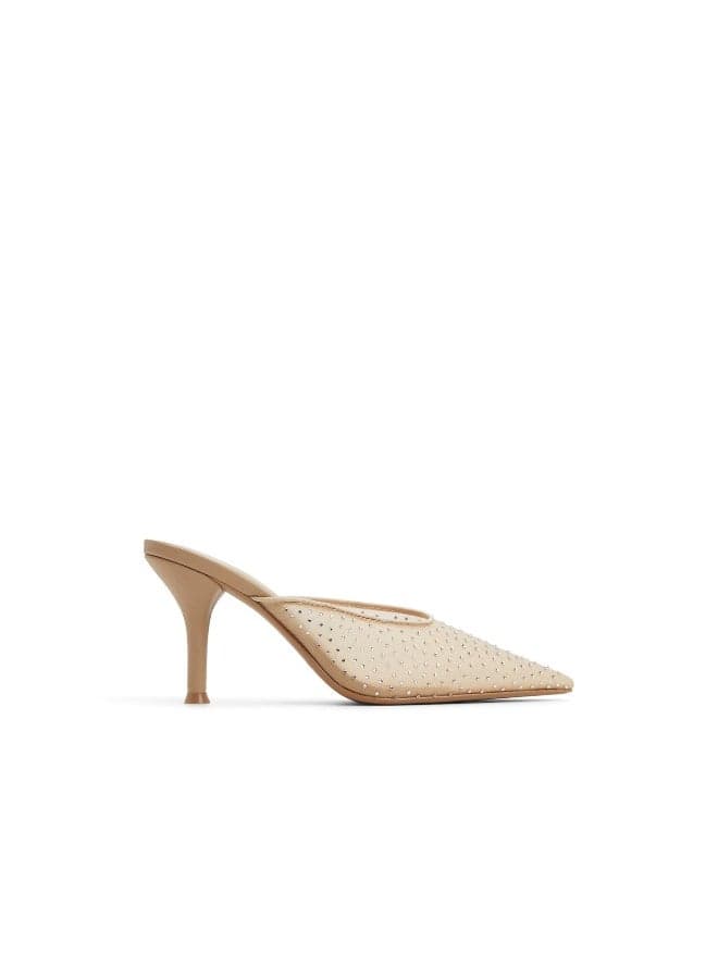 INAYAA Embellished Mule Heels