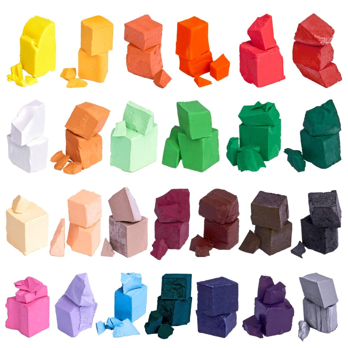 Candle Wax Dye for Soy Candle Making 26 Popular Candle Dye Coloring Blocks Premium Candle Wax Coloring Highly Concentrated Candle Blocks Colors