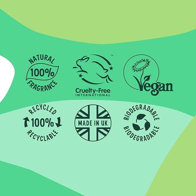 Faith In Nature 1L Organic Coconut Body Wash Uplifting Shower Gel Vegan and Cruelty Free No SLS or Parabens Family Size