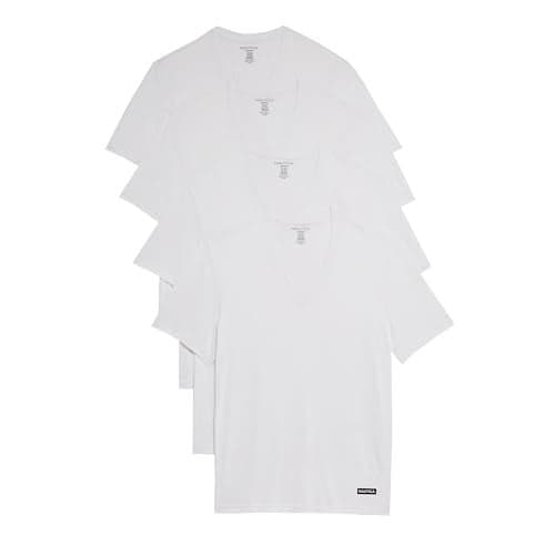Nautica Men's 4-Pack Cotton Limited Edition V-Neck T-Shirts