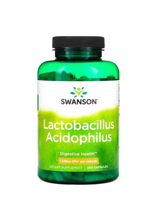 Lactobacillus Acidophilus 1 Billion CFU 250 Capsules