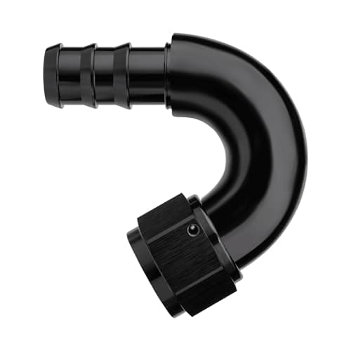 EVIL ENERGY 12AN 150 Degree Push Lock Fitting One Piece Full Flow Hose End