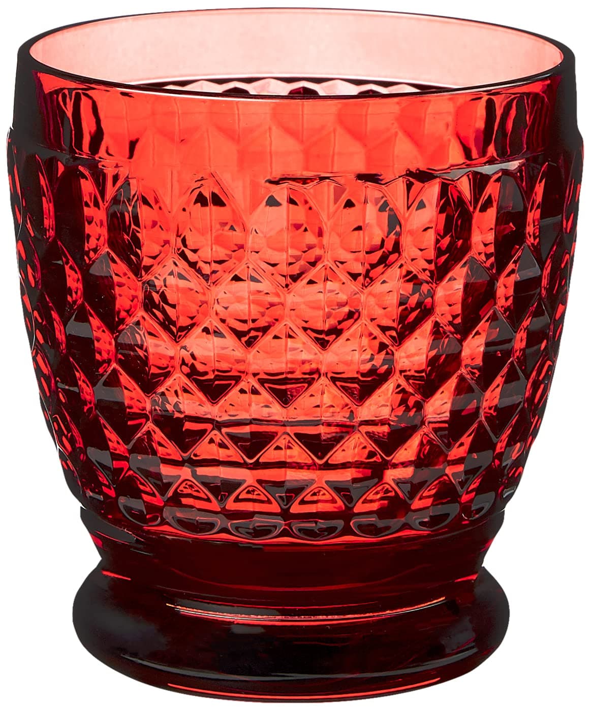 Villeroy Boch Boston OldFashioned Glasses Set of 4 Red