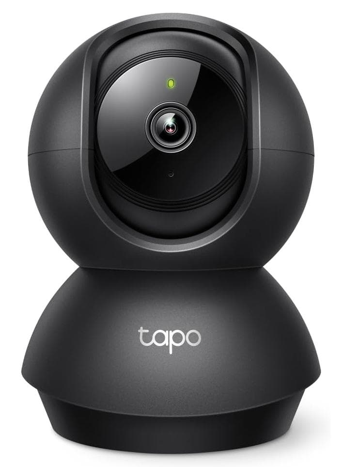 Tapo TP-Link 2K Pan/Tilt Indoor Security Camera for Baby Monitor, Pet Camera | Motion Detection & Tracking | 2-Way Audio | Cloud & SD Card Storage | Works w/Alexa & Google Home | Black C211