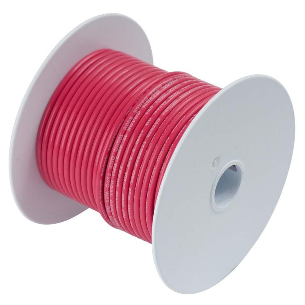 Ancor 113505 Tinned Copper Battery Cable 4 AWG 19mm2 Red 50ft