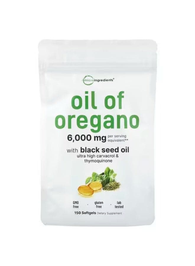 Micro Ingredients, Oil of Oregano, 150 Softgels
